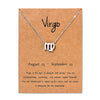 Celestial Elegance Zodiac Necklace (Silver)