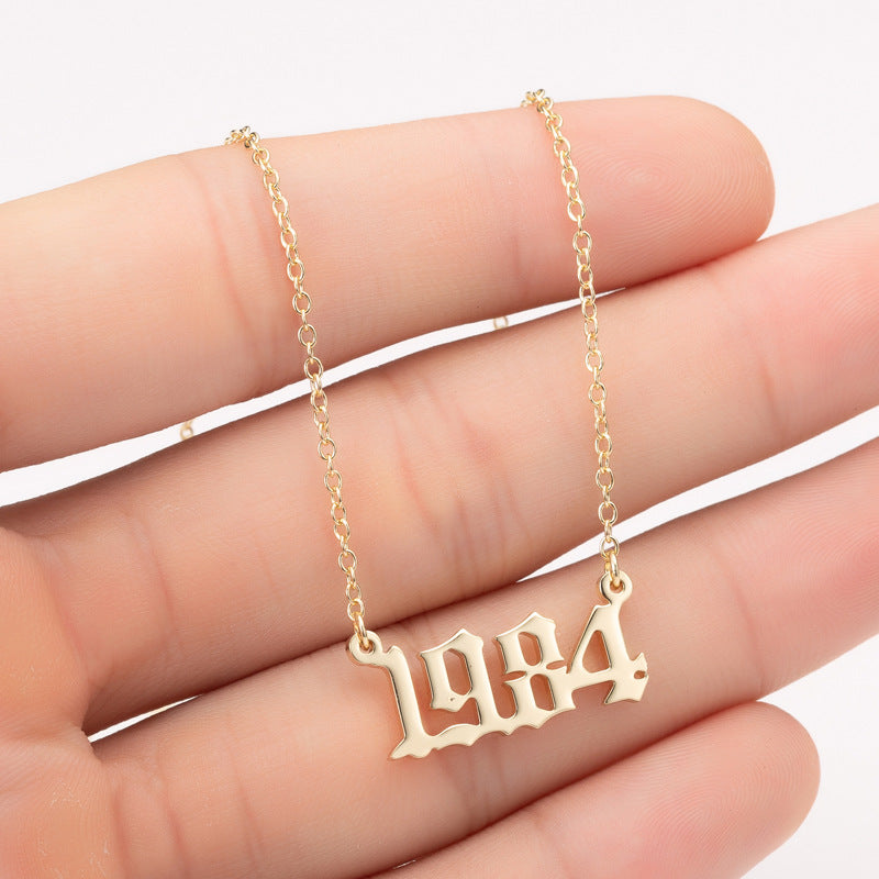 Timeless Year Pendant Necklace