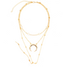 Celestial Harmony Multilayered Necklace