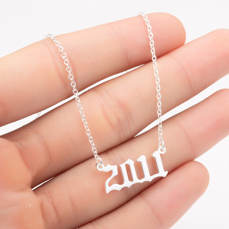 Timeless Year Pendant Necklace