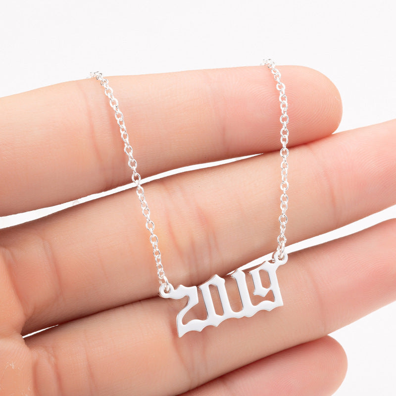 Timeless Year Pendant Necklace