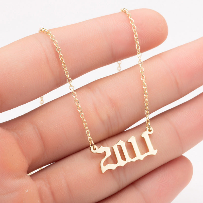 Timeless Year Pendant Necklace