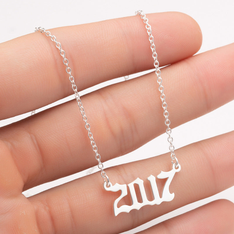 Timeless Year Pendant Necklace