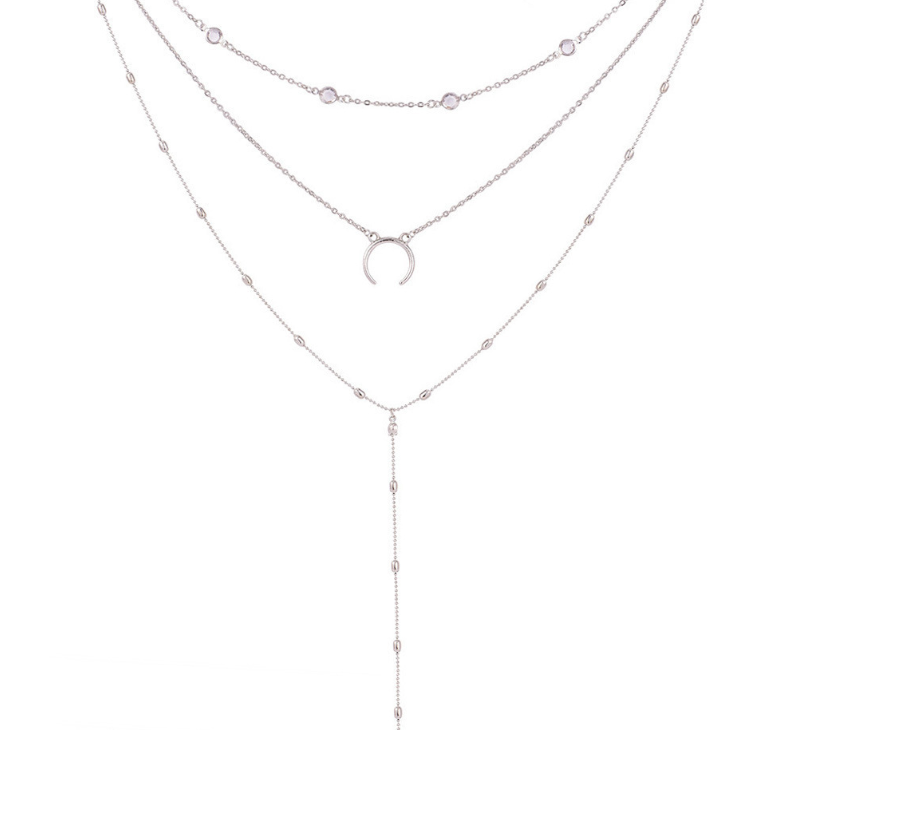 Celestial Harmony Multilayered Necklace