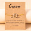 Zodiac Radiance Gold Chain Bracelet