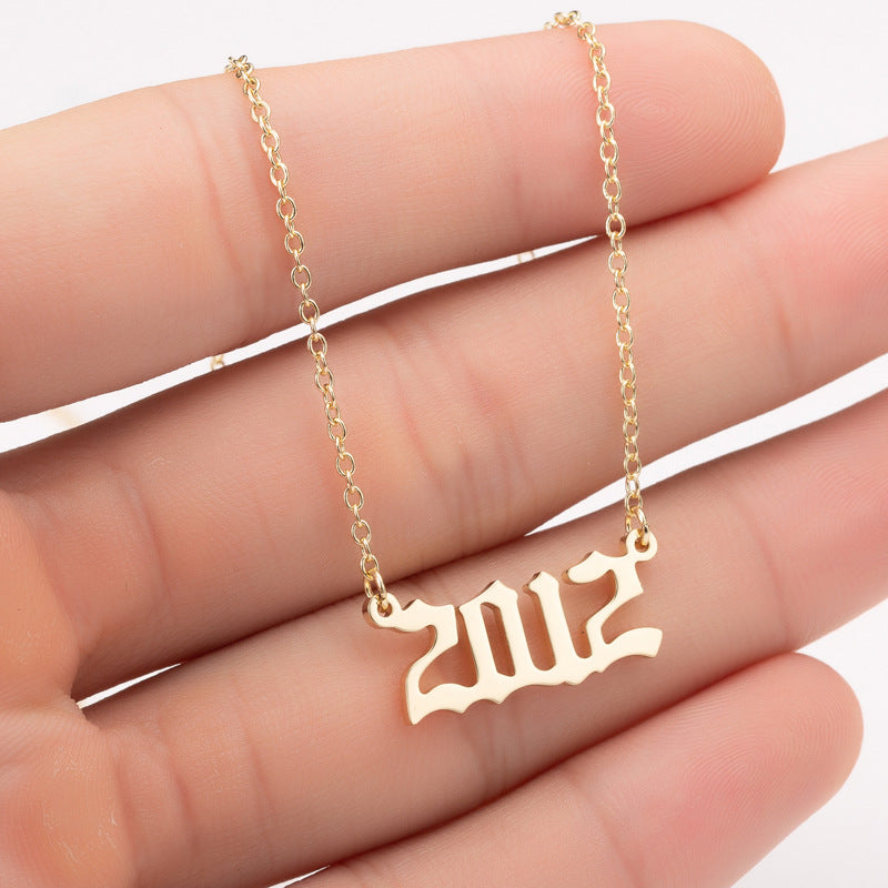 Timeless Year Pendant Necklace