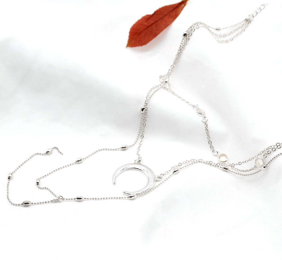 Celestial Harmony Multilayered Necklace