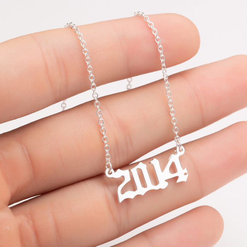 Timeless Year Pendant Necklace