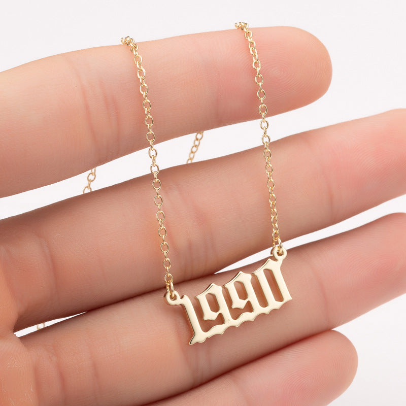 Timeless Year Pendant Necklace