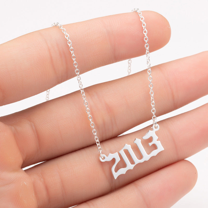 Timeless Year Pendant Necklace