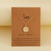 Zodiac Treasures Gold Coin Necklace