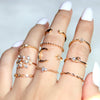 Celestial Elegance 10 Ring Set